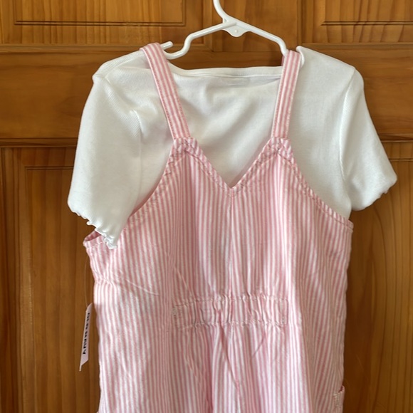 Old Navy Child’s Pink Striped Jumper - Picture 5 of 8